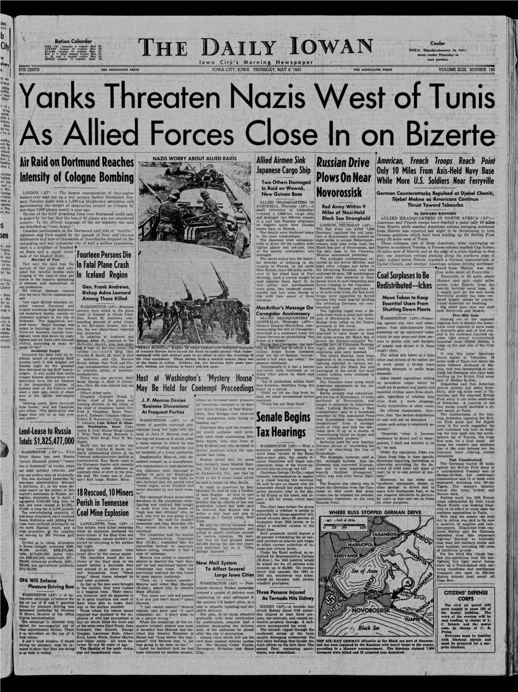 Daily Iowan (Iowa City, Iowa), 1943-05-06