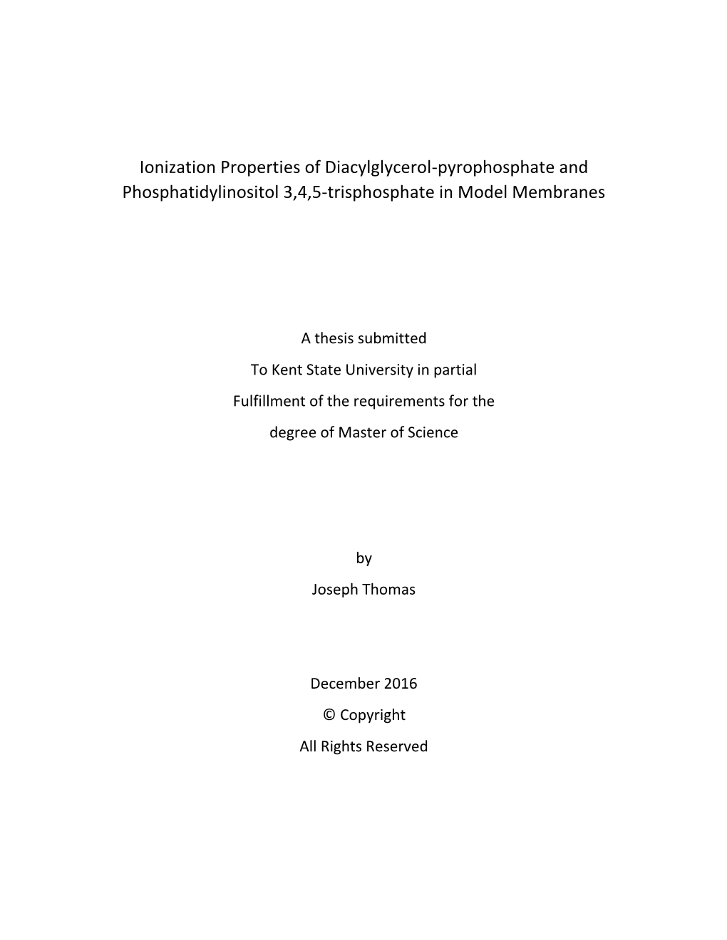 Ionization Properties of Diacylglycerol-Pyrophosphate and Phosphatidylinositol 3,4,5-Trisphosphate in Model Membranes