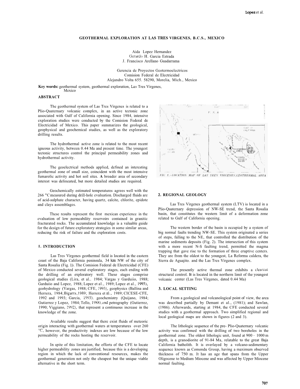 Lopez Et Al. GEOTHERMAL EXPLORATION at LAS TRES