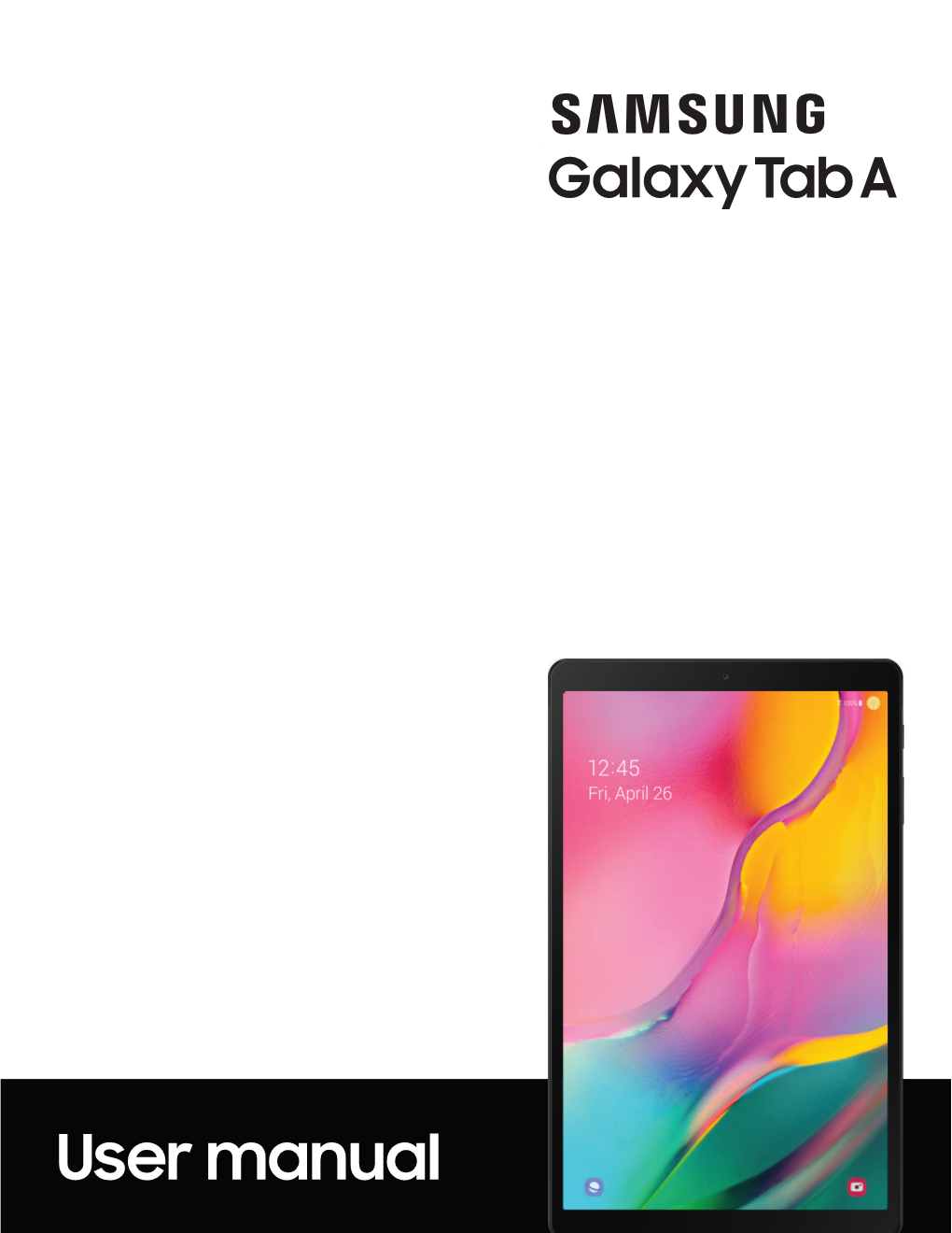 Samsung Galaxy Tab a T510 User Manual