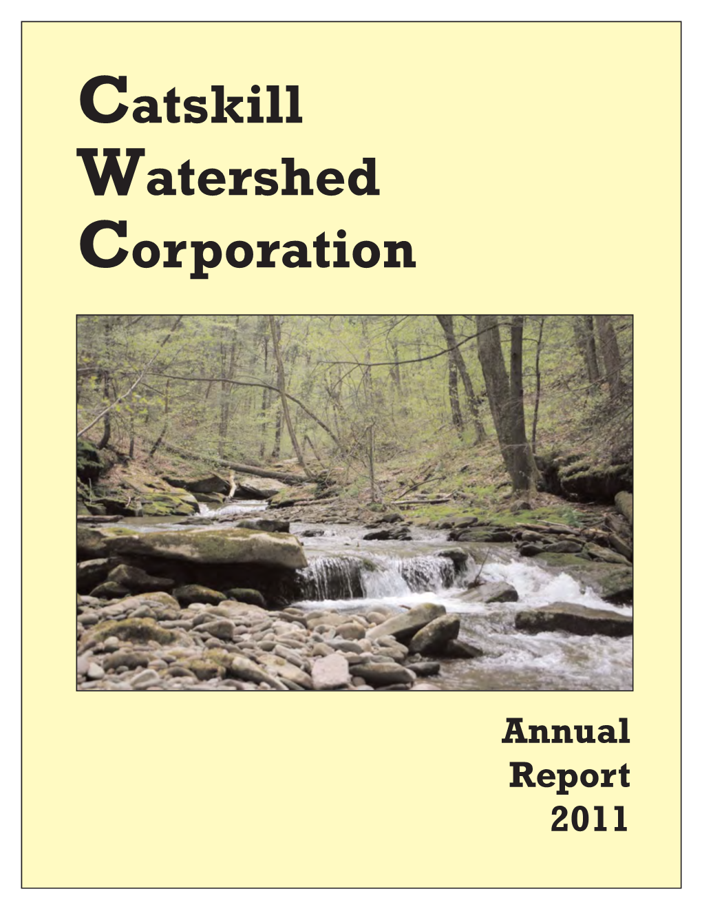 Catskill Watershed Corporation