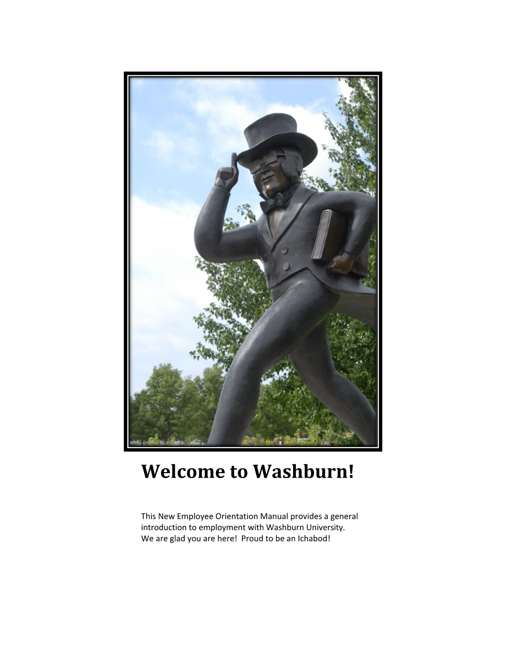 Welcome to Washburn!