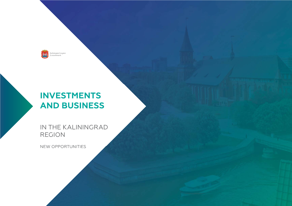 Business Opportunities in Russia`S Kaliningrad Region