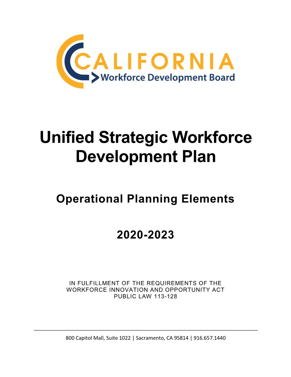 Operational Planning Elements 2020-2023