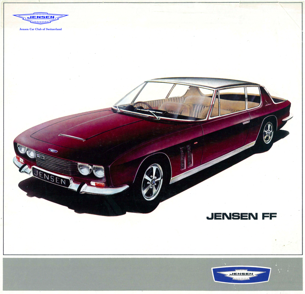 JENSEN FF the Goods Manufacturedbyjensen Motors Ltd
