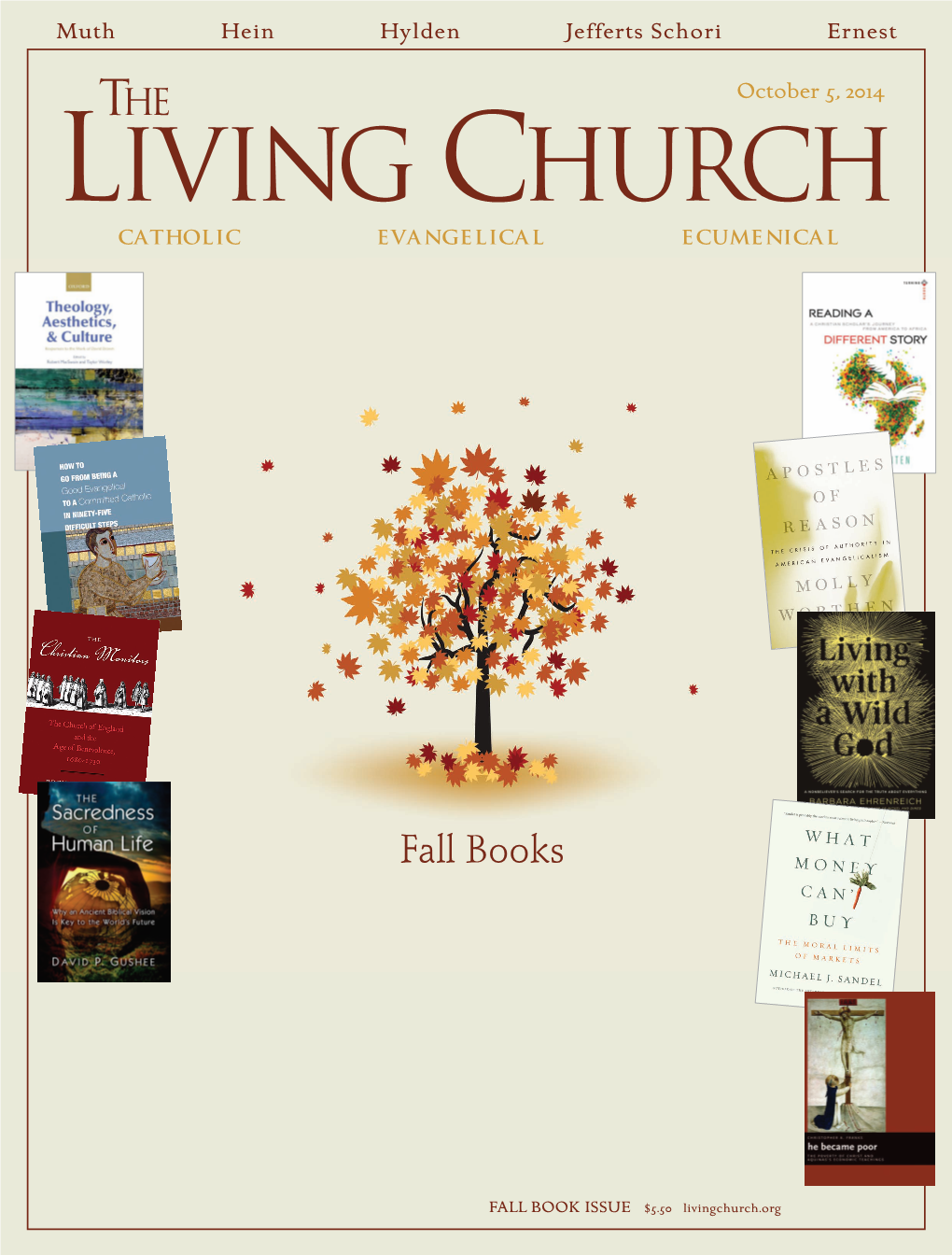 October 5, 2014 the LIVING CHURCH CATHOLIC EVANGELICAL ECUMENICAL