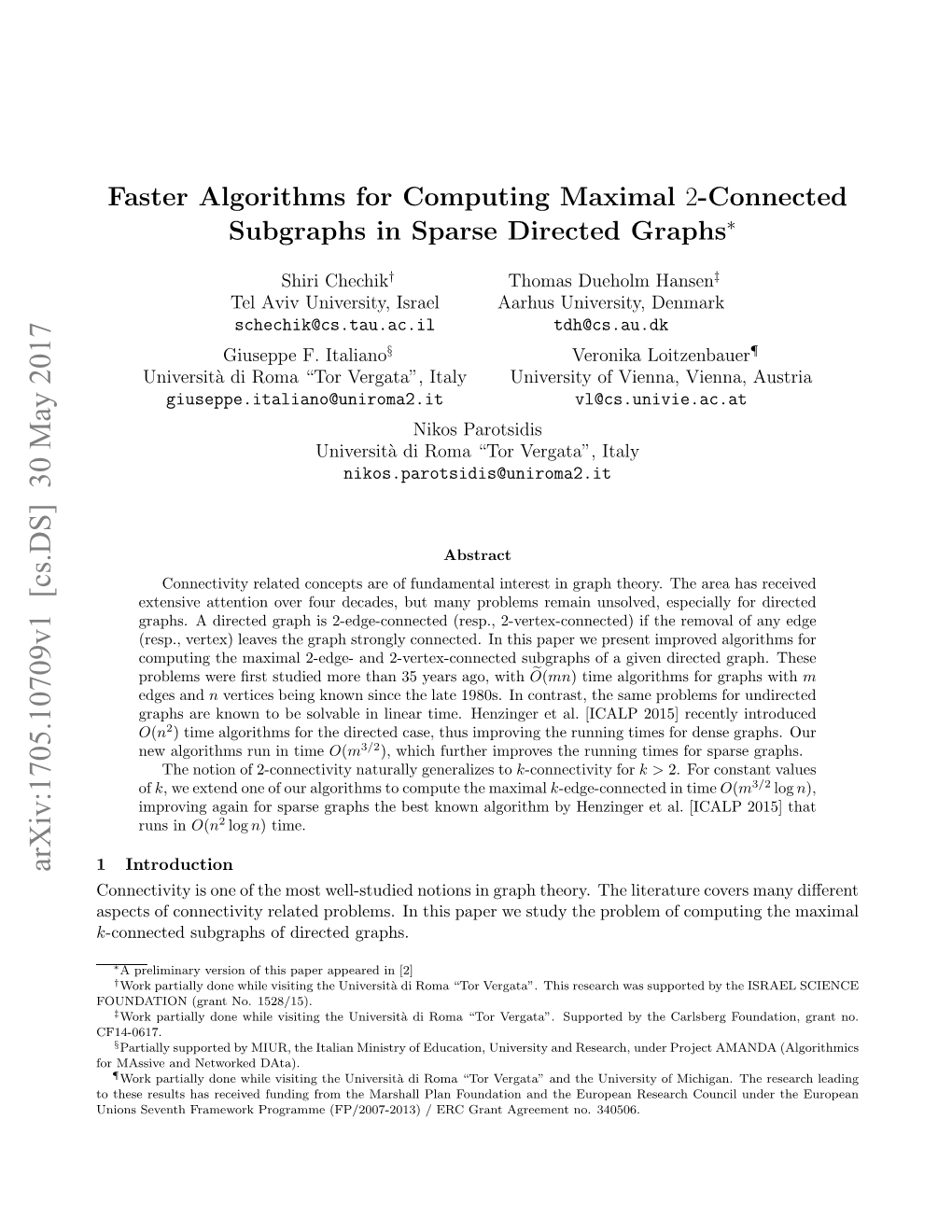 Faster Algorithms for Computing Maximal 2-Connected Subgraphs in Sparse Directed Graphs∗