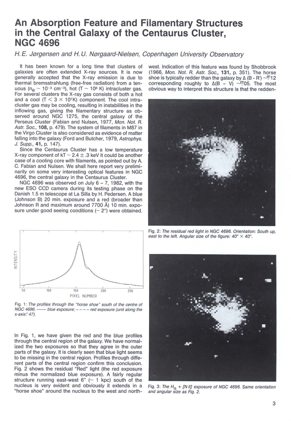 An Absorption Feature and Filamentary Structures in the Central Galaxy of the Centaurus Cluster, NGC 4696 H