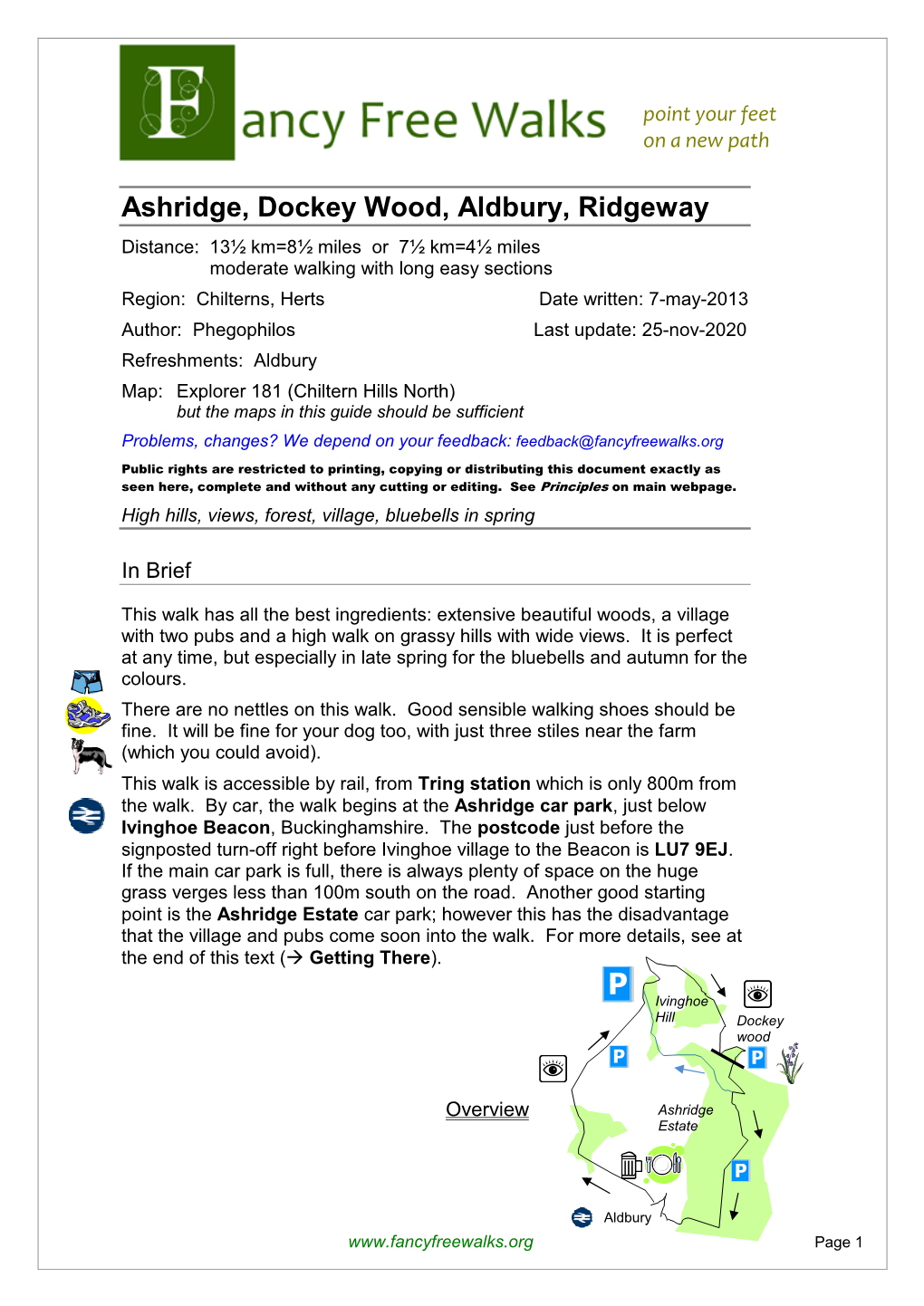 Ashridge, Dockey Wood, Aldbury, Ridgeway