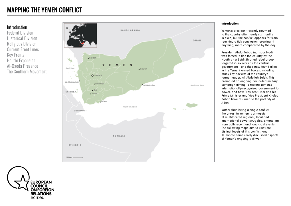 Mapping the Yemen Conflict