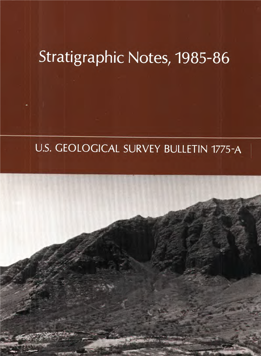 Us. Geological Survey Bulletin 1775-A