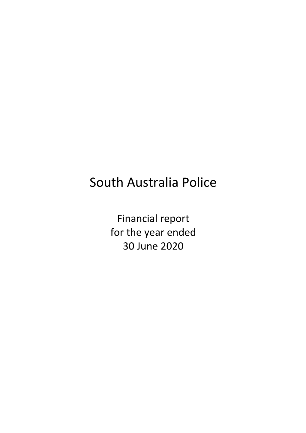 South Australia Police