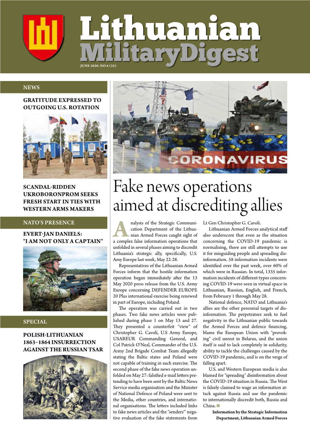 Fake News Operations Aimed at Discrediting Allies