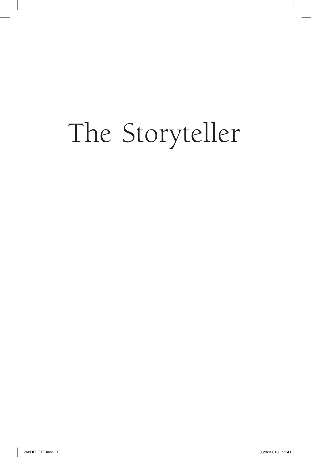 The Storyteller