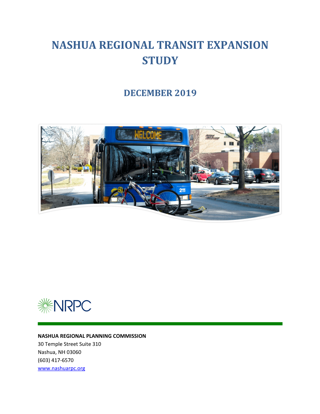 Nashua Regional Transit Expansion Study