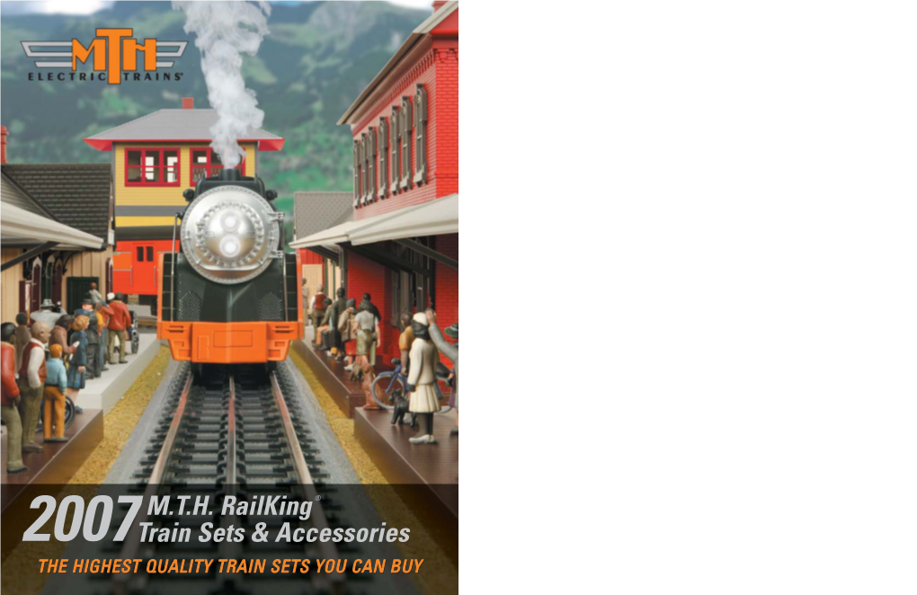 2007M.T.H. Railking Train Sets & Accessories