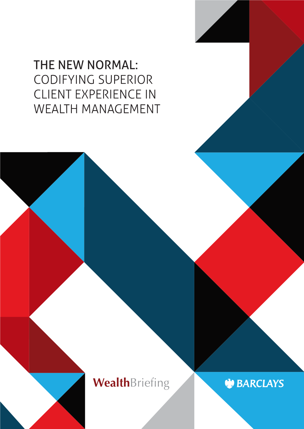 Codifying Superior Client Experience in Wealth Management Foreword