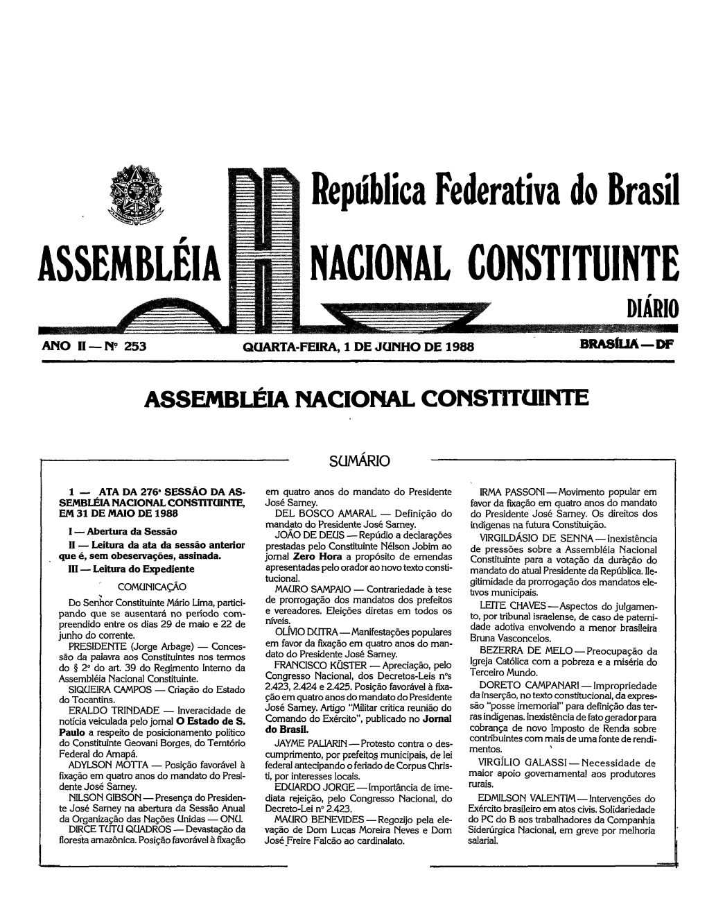 Nacional Constituinte Assembléia