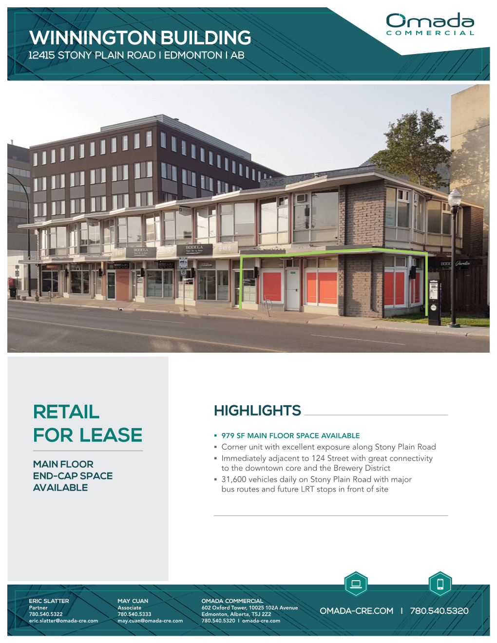 Winnington Building Retail for Lease