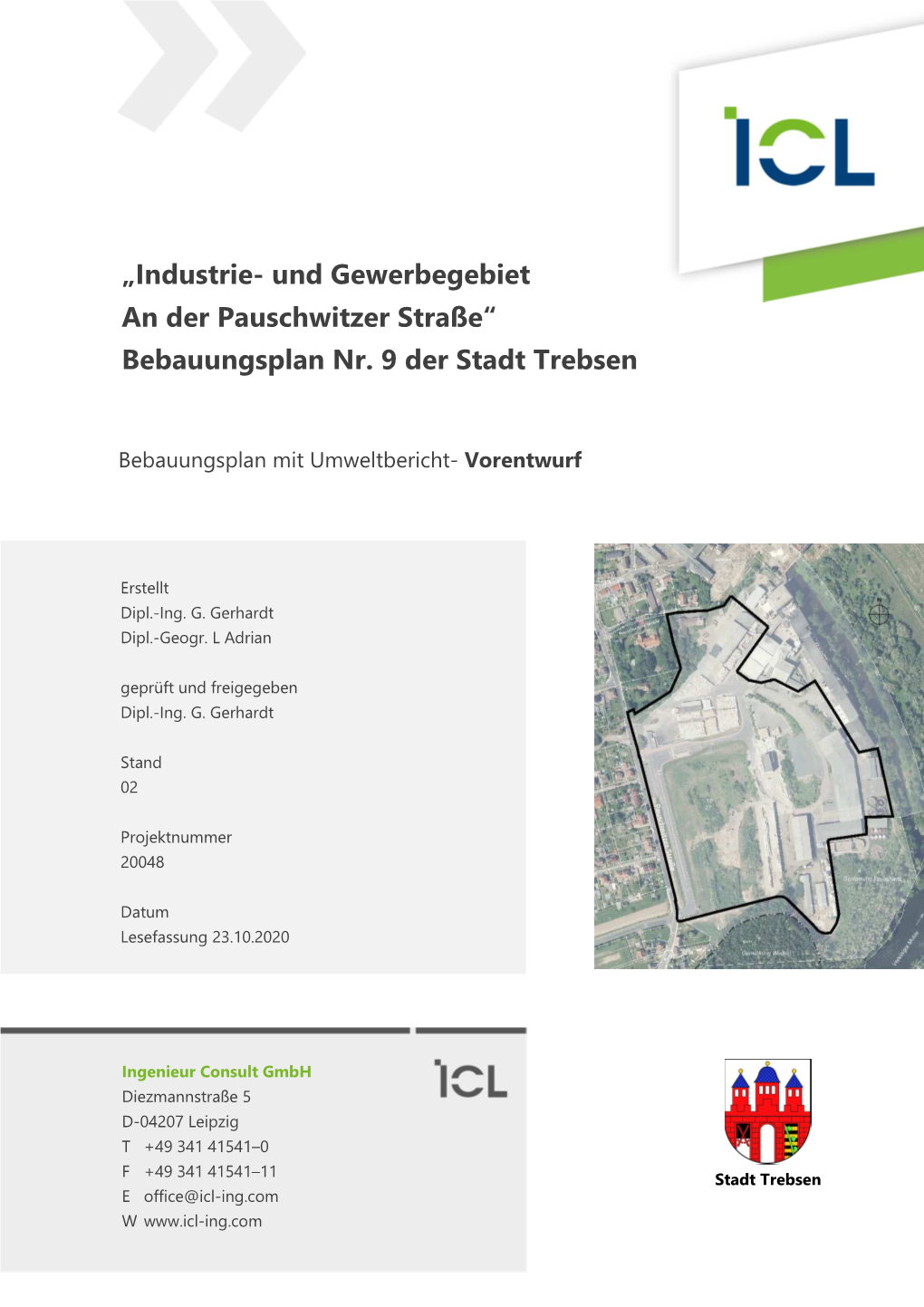 Bebauungsplan Nr. 9 Der Stadt Trebsen