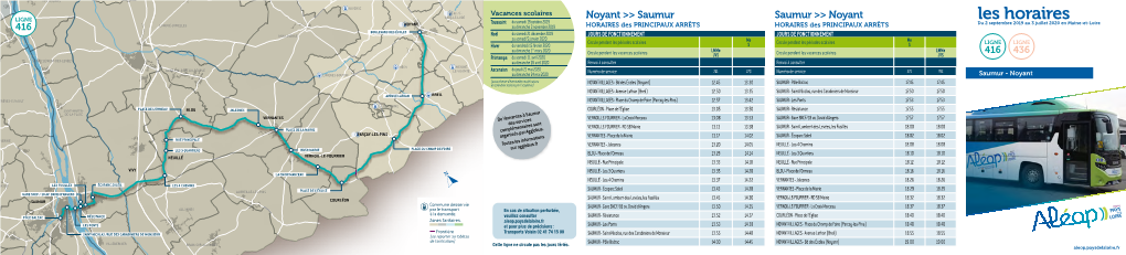 Les Horaires