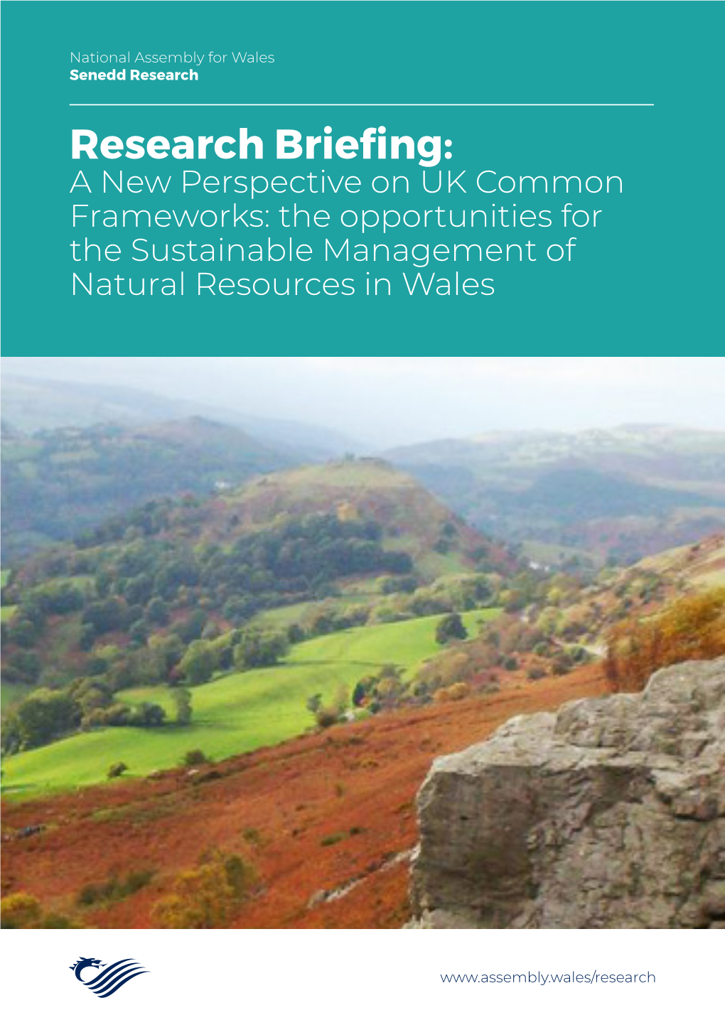 Research Briefing: a New Perspective on UK Common Frameworks: the Opportunities for the Sustainable Management of Natural Resources in Wales