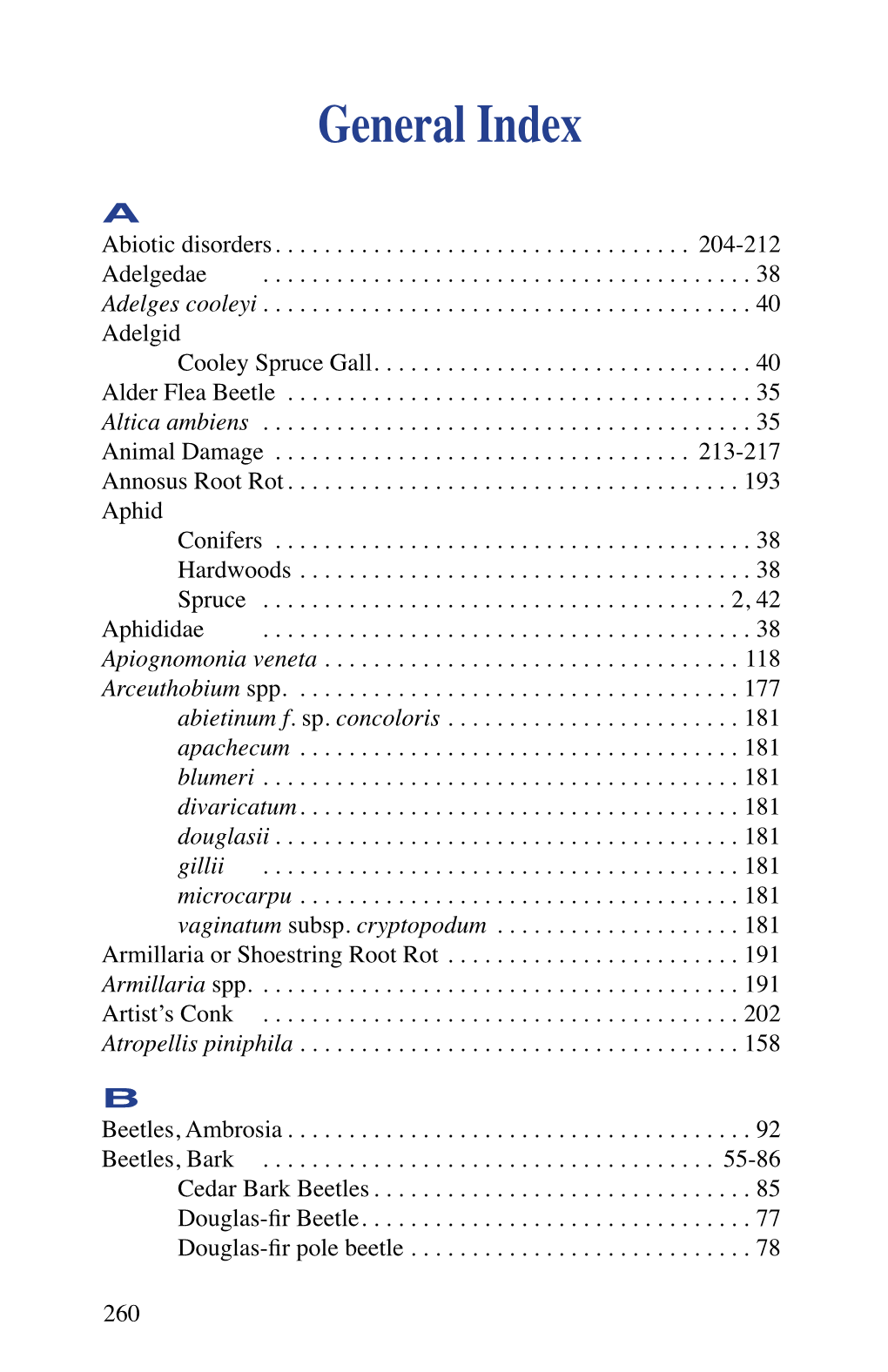 Field Guide to Insects and Diseases of Arizona and New Mexico Forests