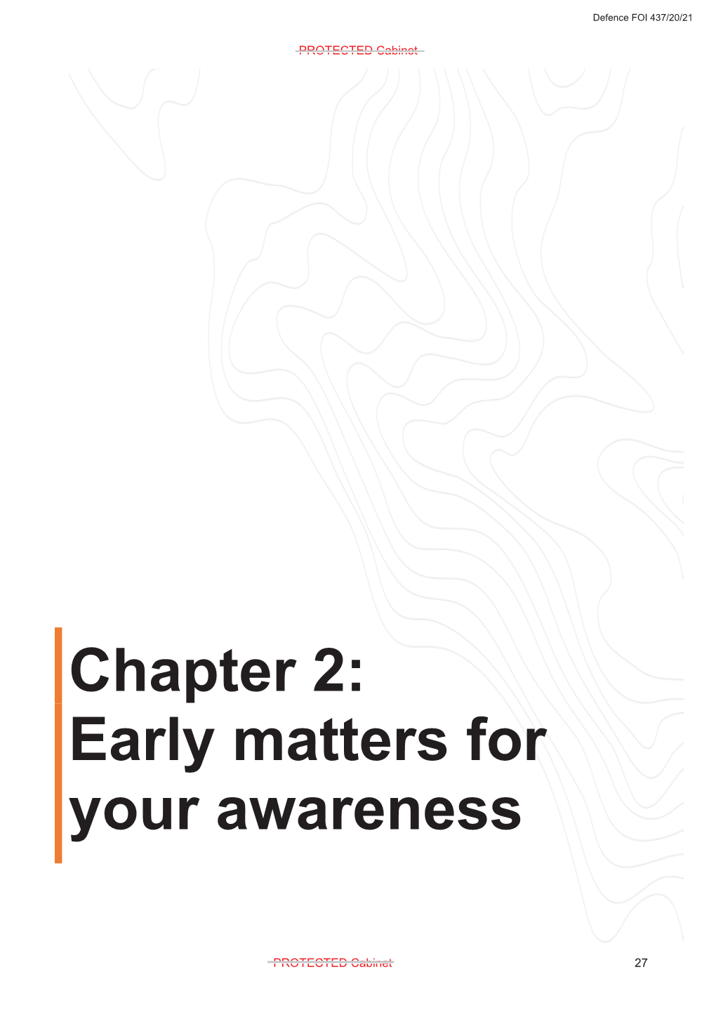 Chapter 2: Early Matters for Your Awareness