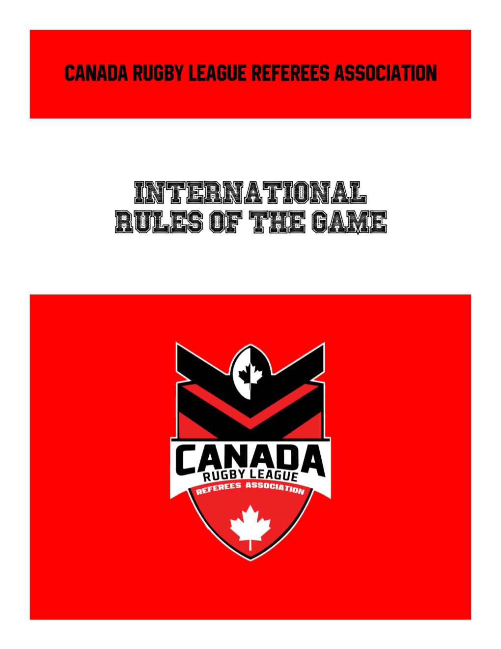 Canada Rugby League Referees Association