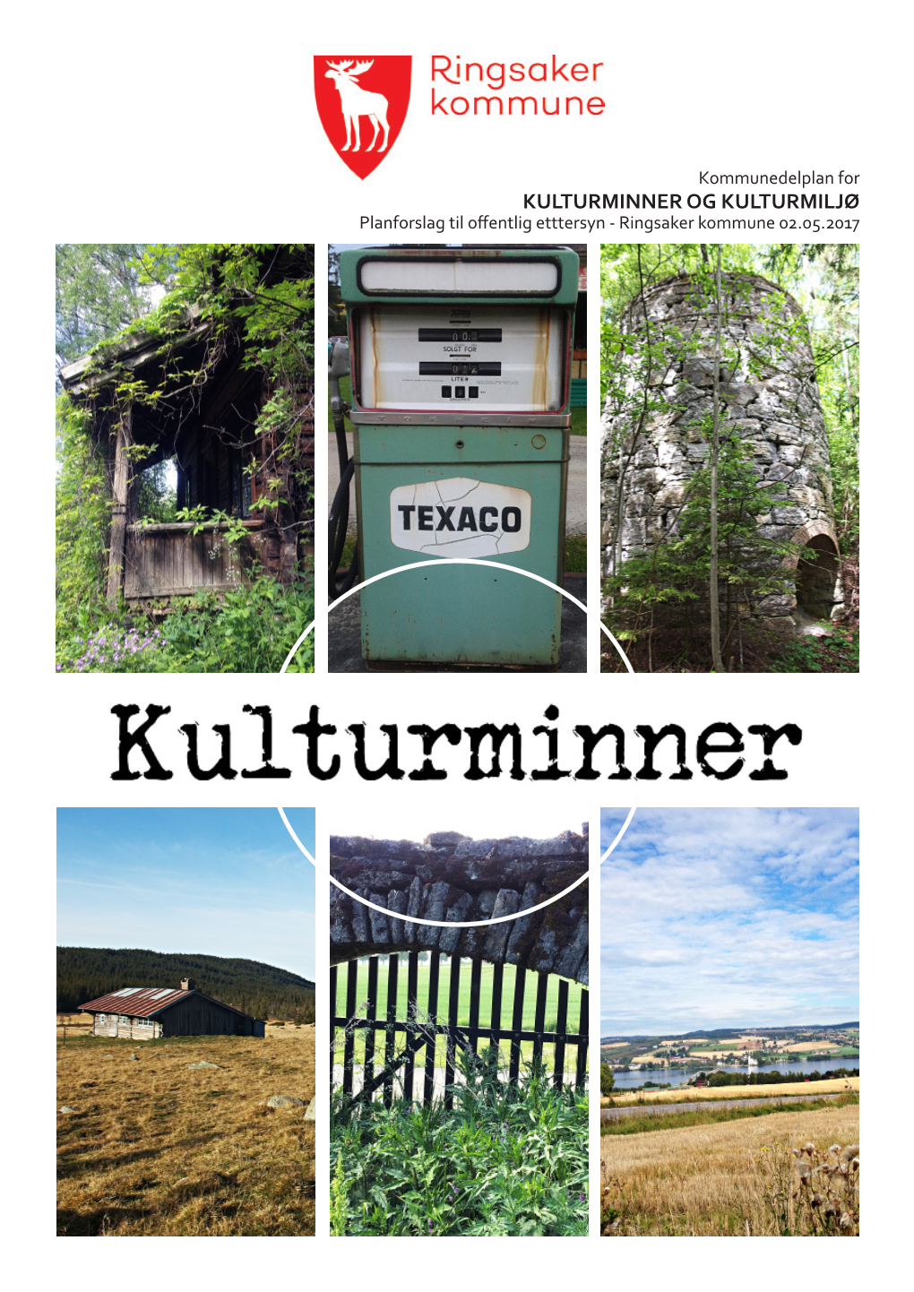 KULTURMINNER OG KULTURMILJØ Planforslag Til Offentlig Etttersyn - Ringsaker Kommune 02.05.2017