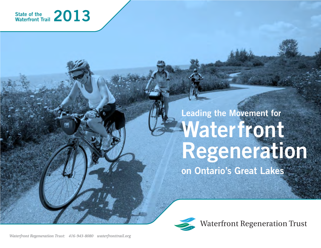 Waterfront Regeneration on Ontario’S Great Lakes