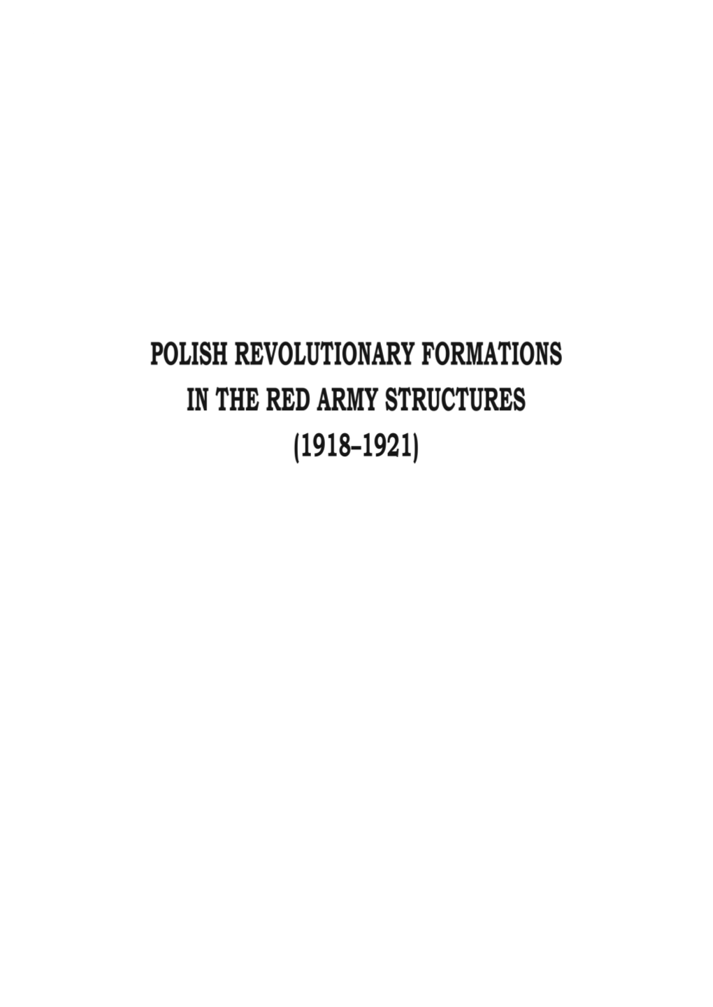 Skład Polish Revolutionary Formations