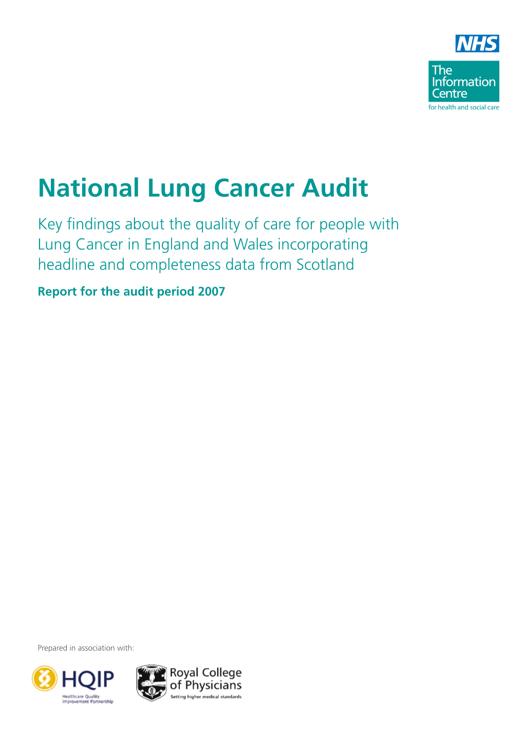 National Lung Cancer Audit