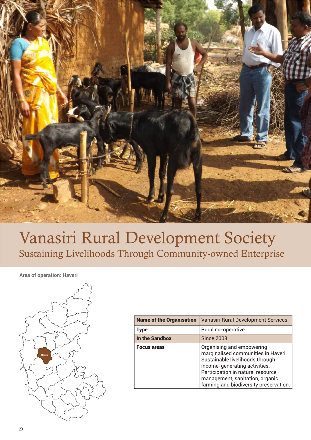 Vanasiri Rural Development Society Sustaining Livelihoods Through Community-Owned Enterprise