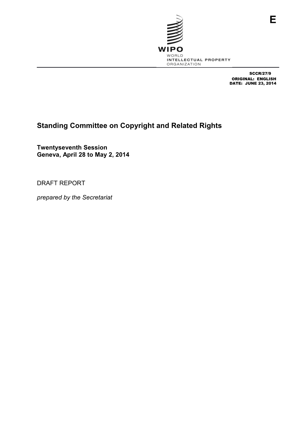 Standing Committee on Copyright and Related Rights s3