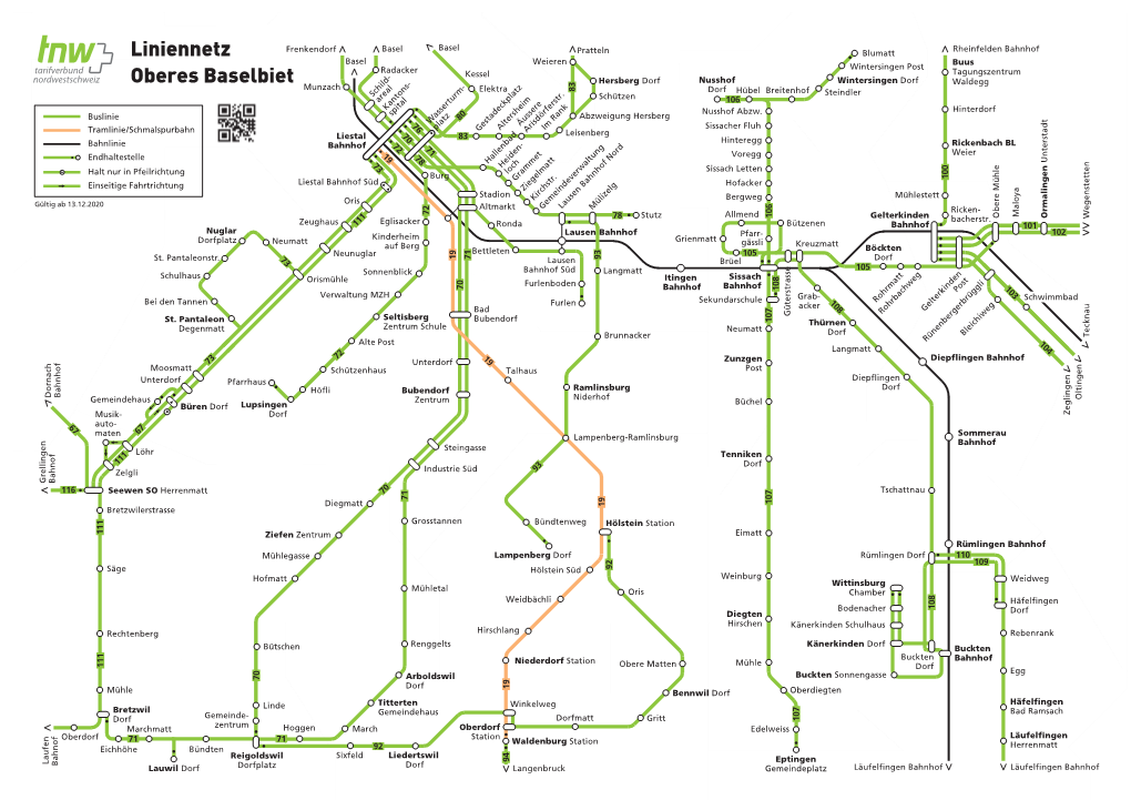 Tnw Liniennetz Oberes Baselbiet Blt 2021