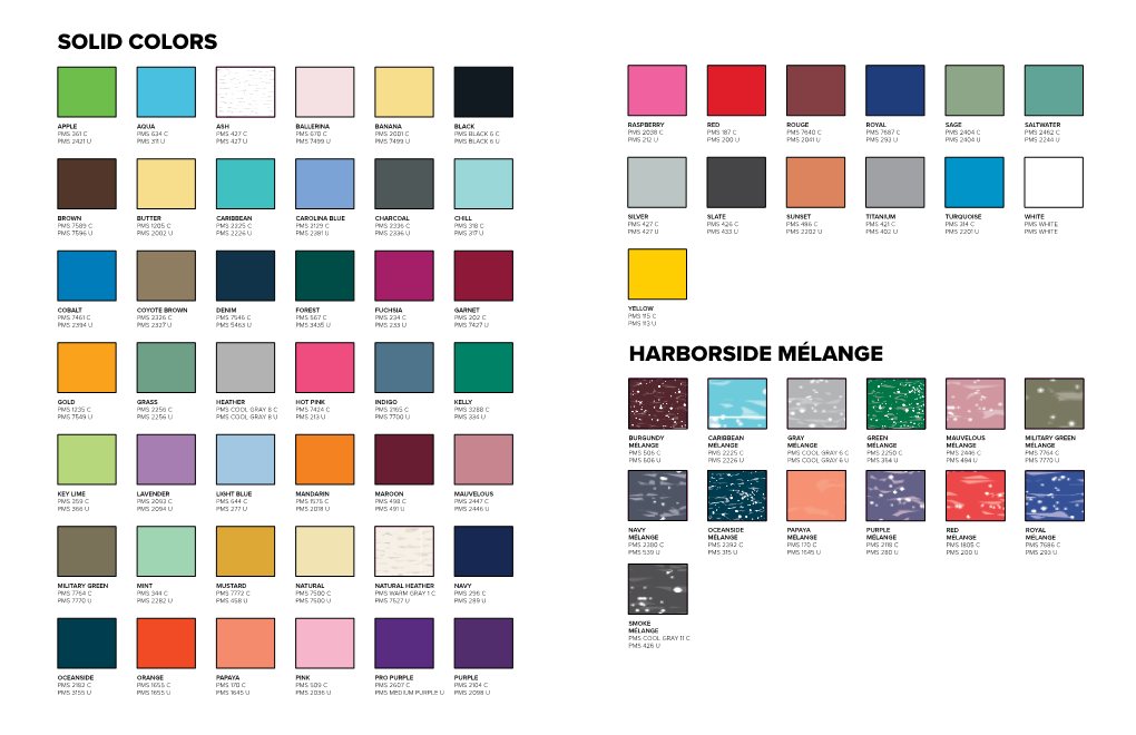 Solid Colors Harborside Mélange
