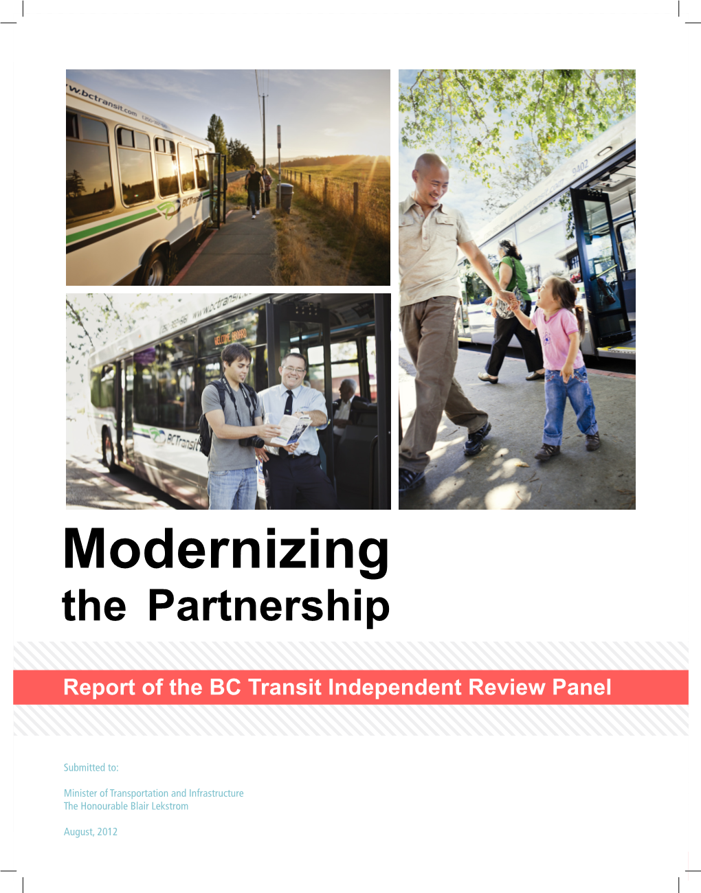 Report of the BC Transit Independent Review Panel