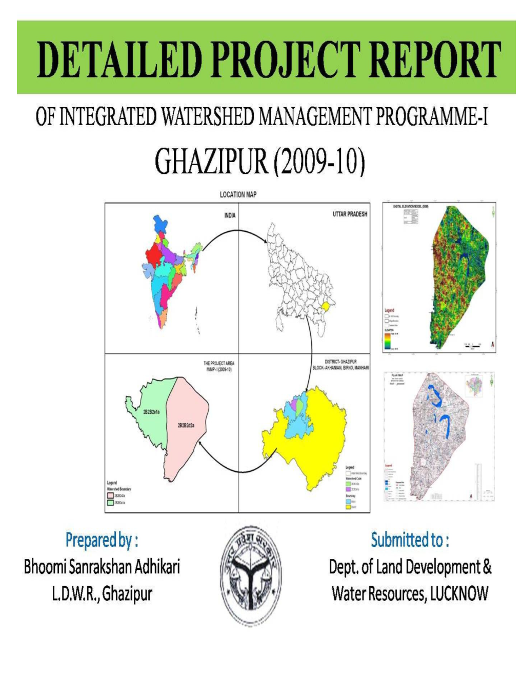 IWMP-I Project Comprising Two Micro-Watersheds of District