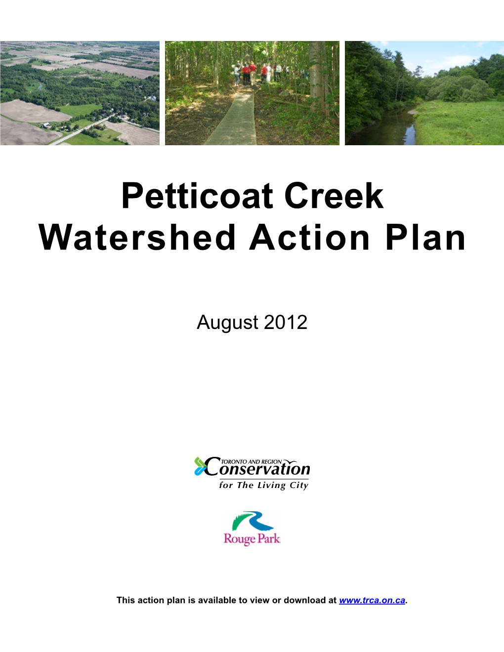 Petticoat Creek Watershed Action Plan