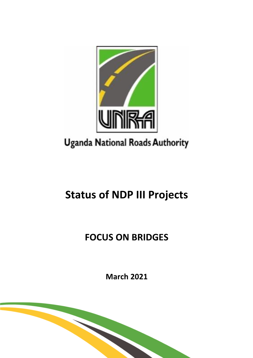 Status of NDP III Projects