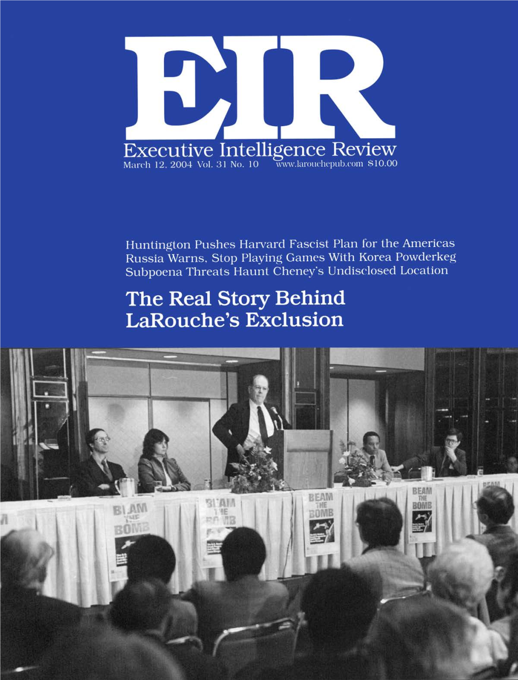 Executive Intelligence Review, Volume 31, Number 10, March 12