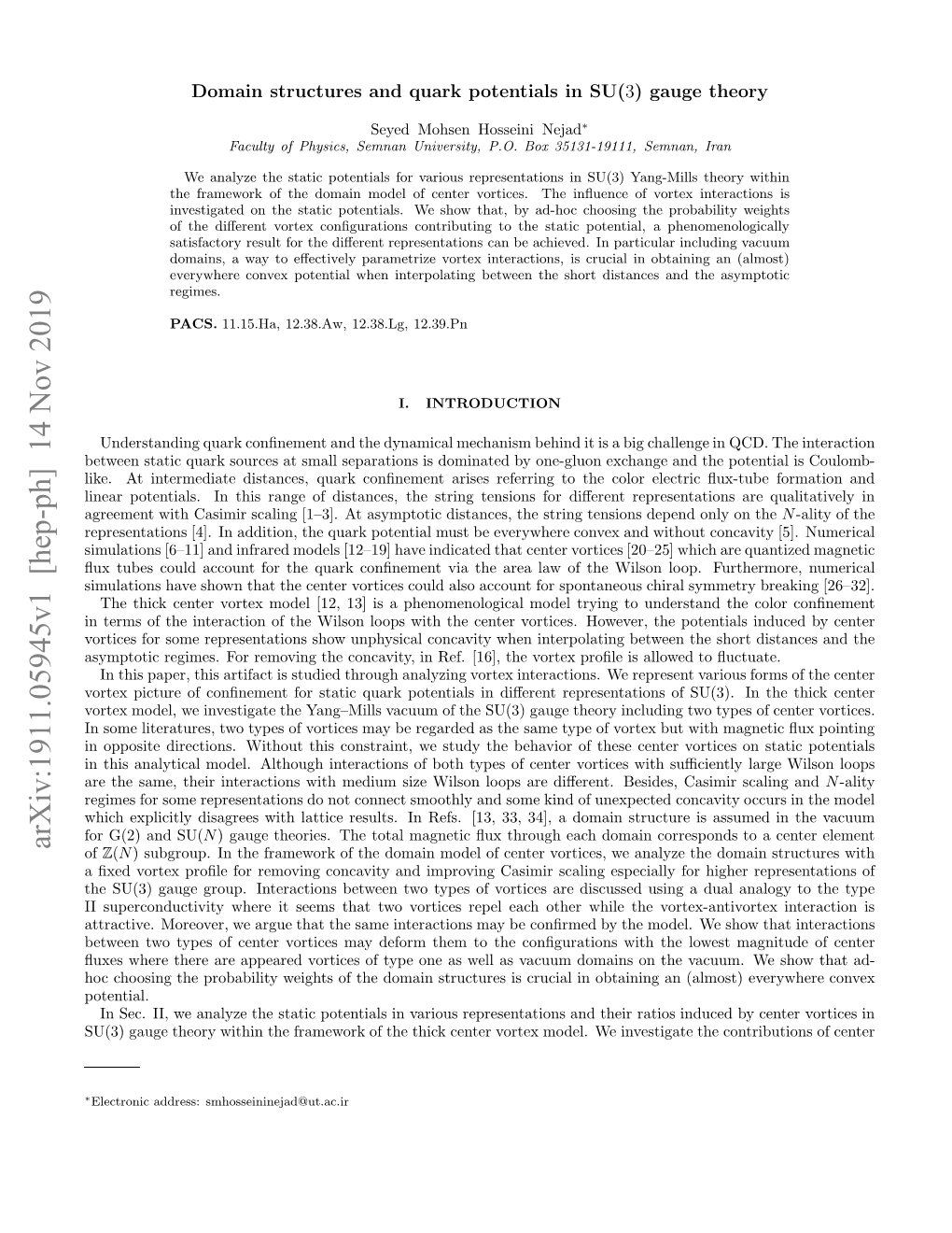 Arxiv:1911.05945V1