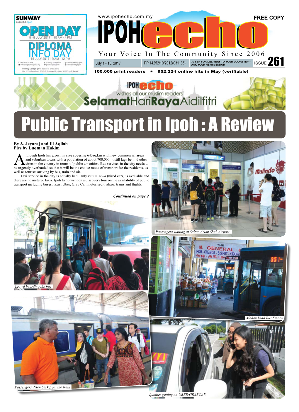 Public Transport in Ipoh : a Review