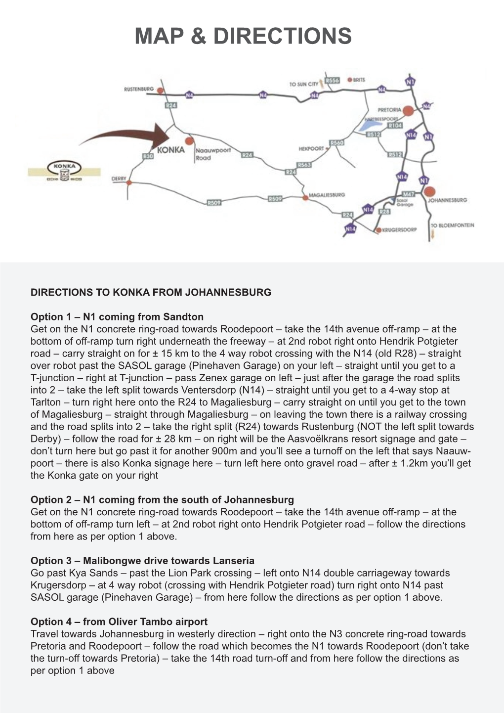 Map & Directions