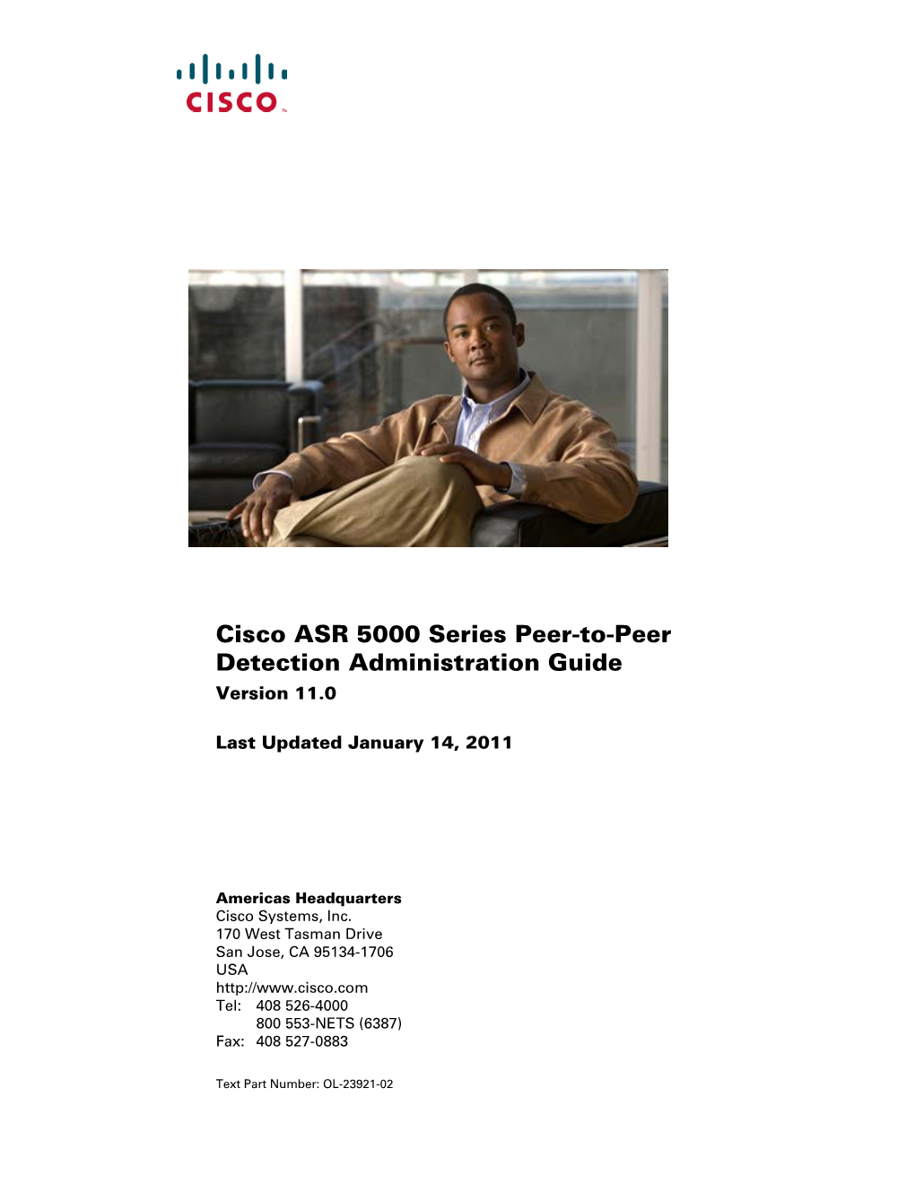 Cisco ASR 5000 Series Peer-To-Peer Detection Administration Guide Version 11.0