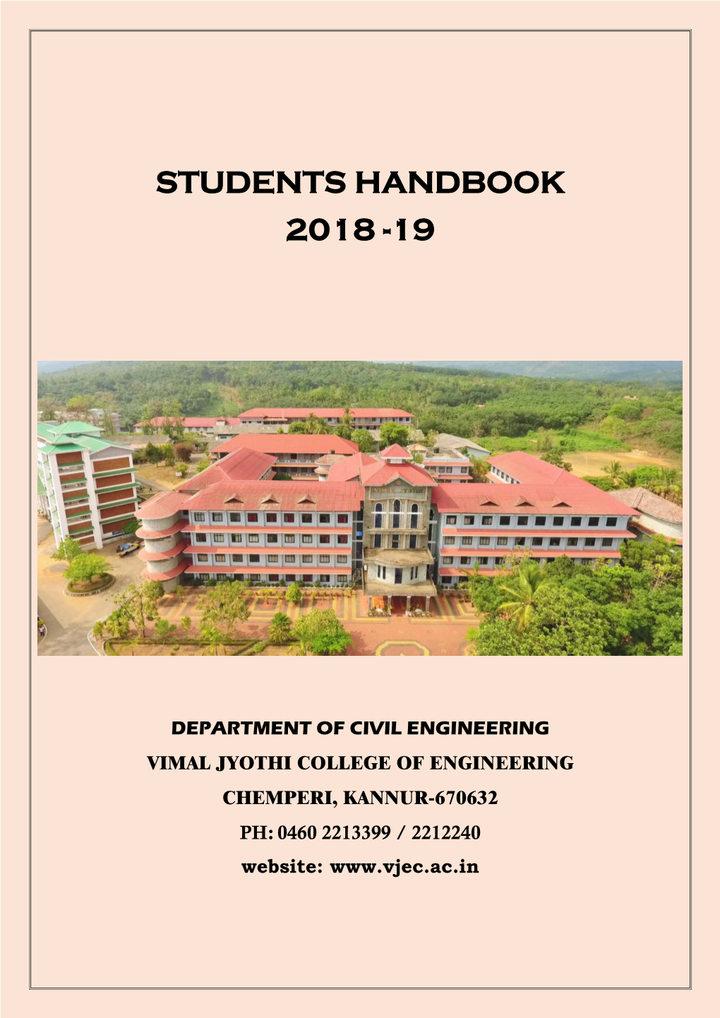 Students Handbook 2018 -19