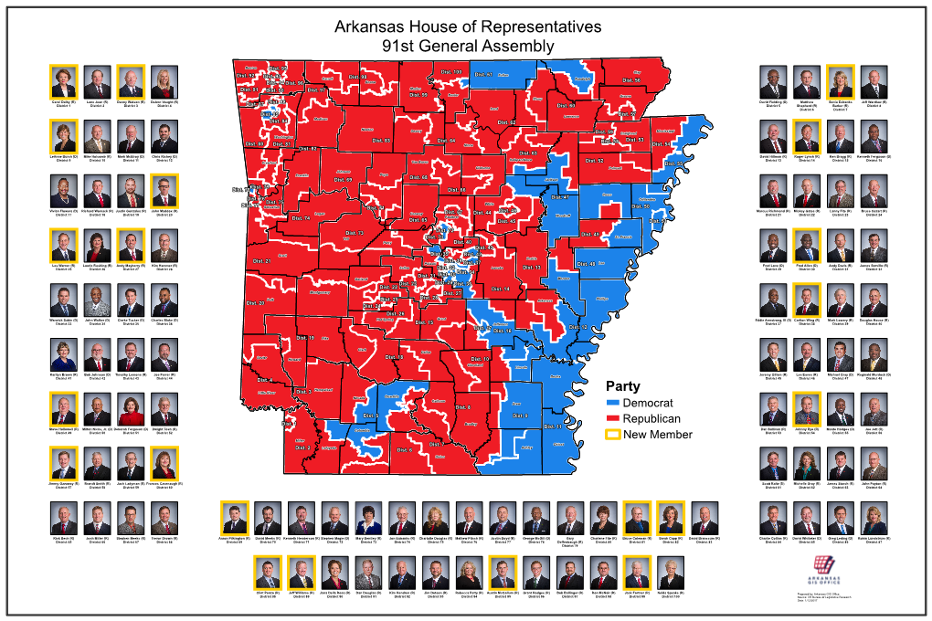 Arkansas House of Representatives 91St General Assembly