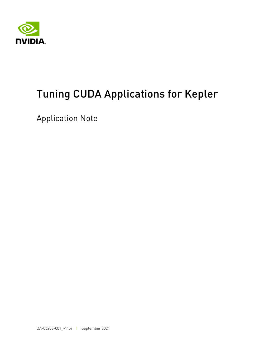 Tuning CUDA Applications for Kepler