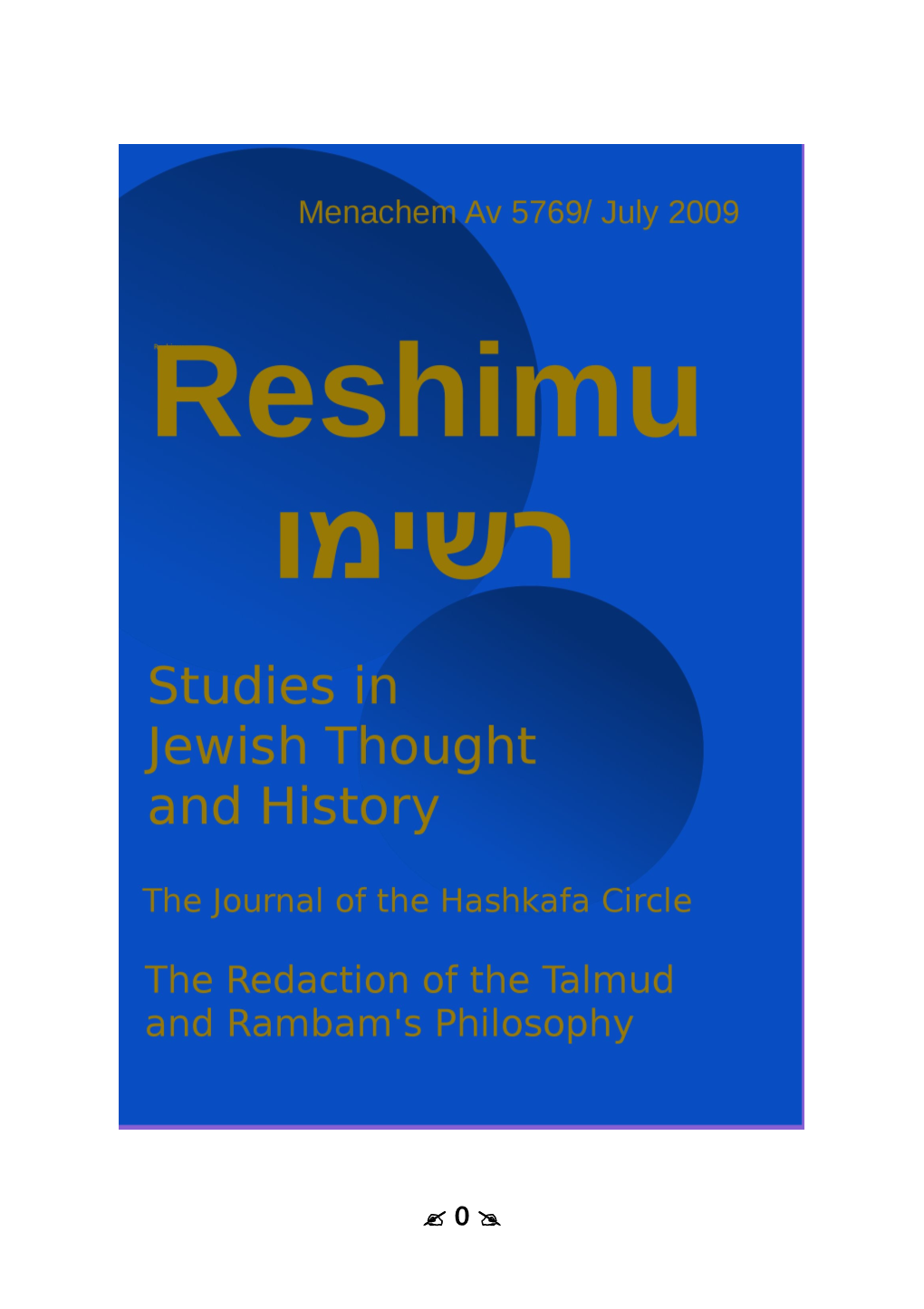 Reshimu 3 (Whole Journal)